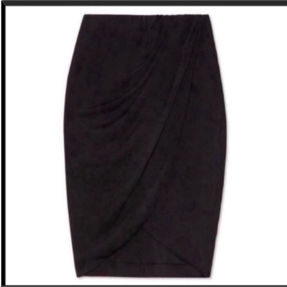 NWOT ARITZIA BABATON Cabon Skirt - Black - Picture 2 of 6